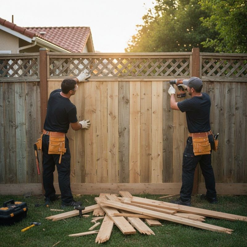 Local Deer Fence Renovation pros at work